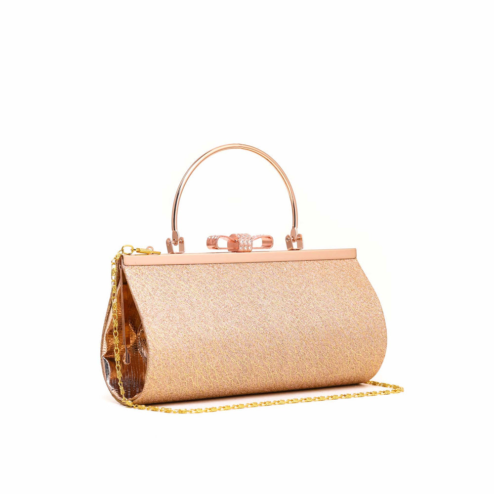 Champagne Formal Clutch P15544