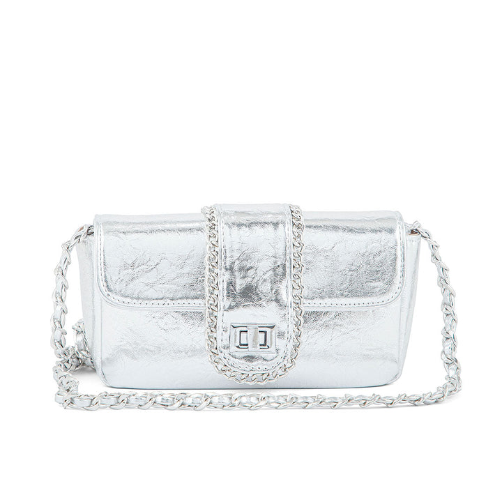Silver Formal Clutch P24107
