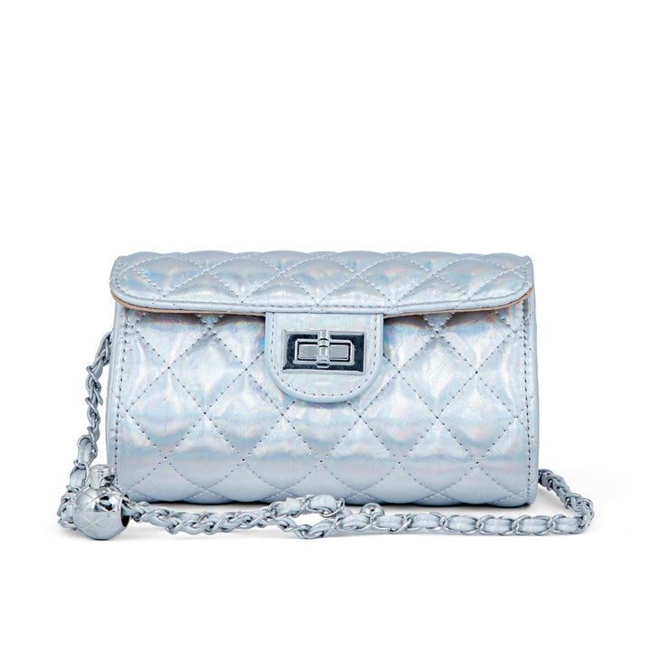 Grey Formal Clutch P24114