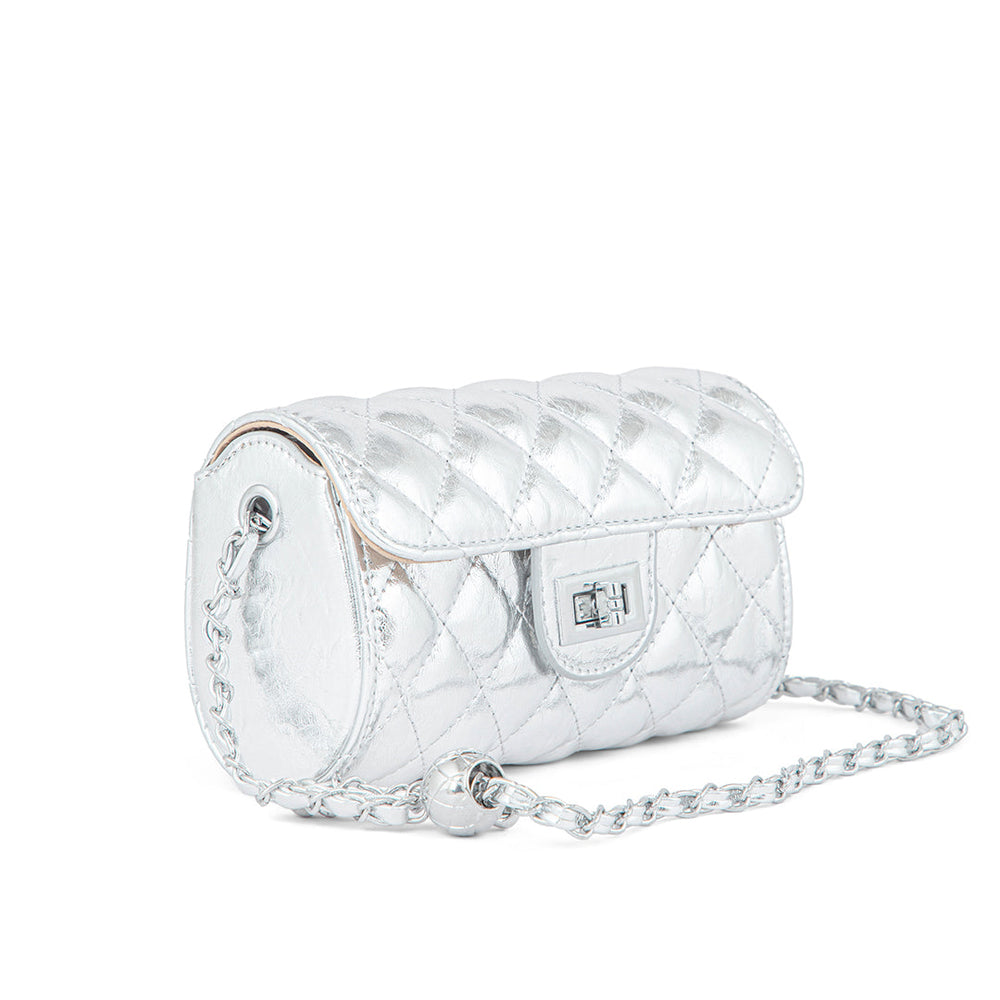 Silver Formal Clutch P24114