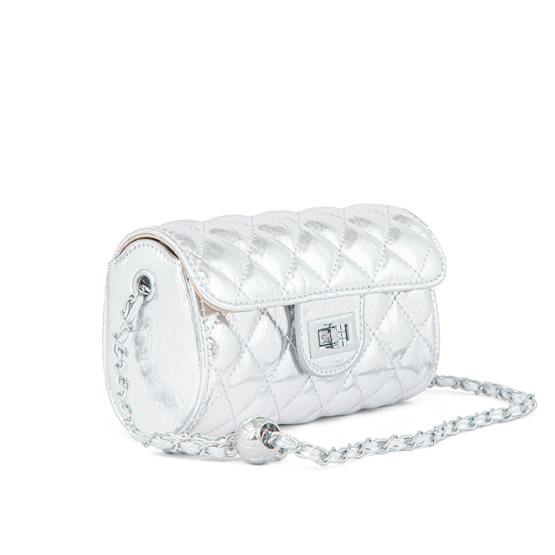 Silver Formal Clutch P24114