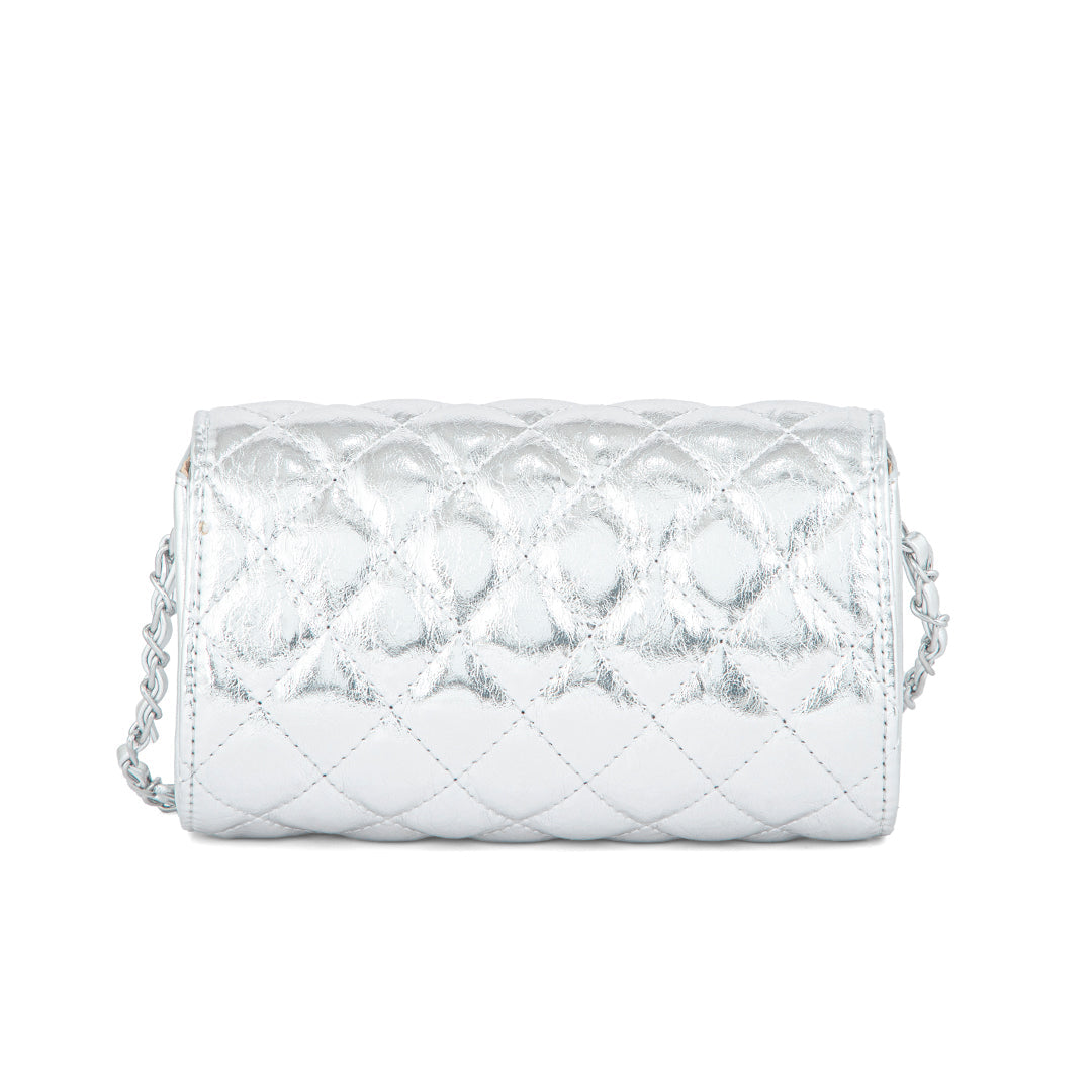 Silver Formal Clutch P24114