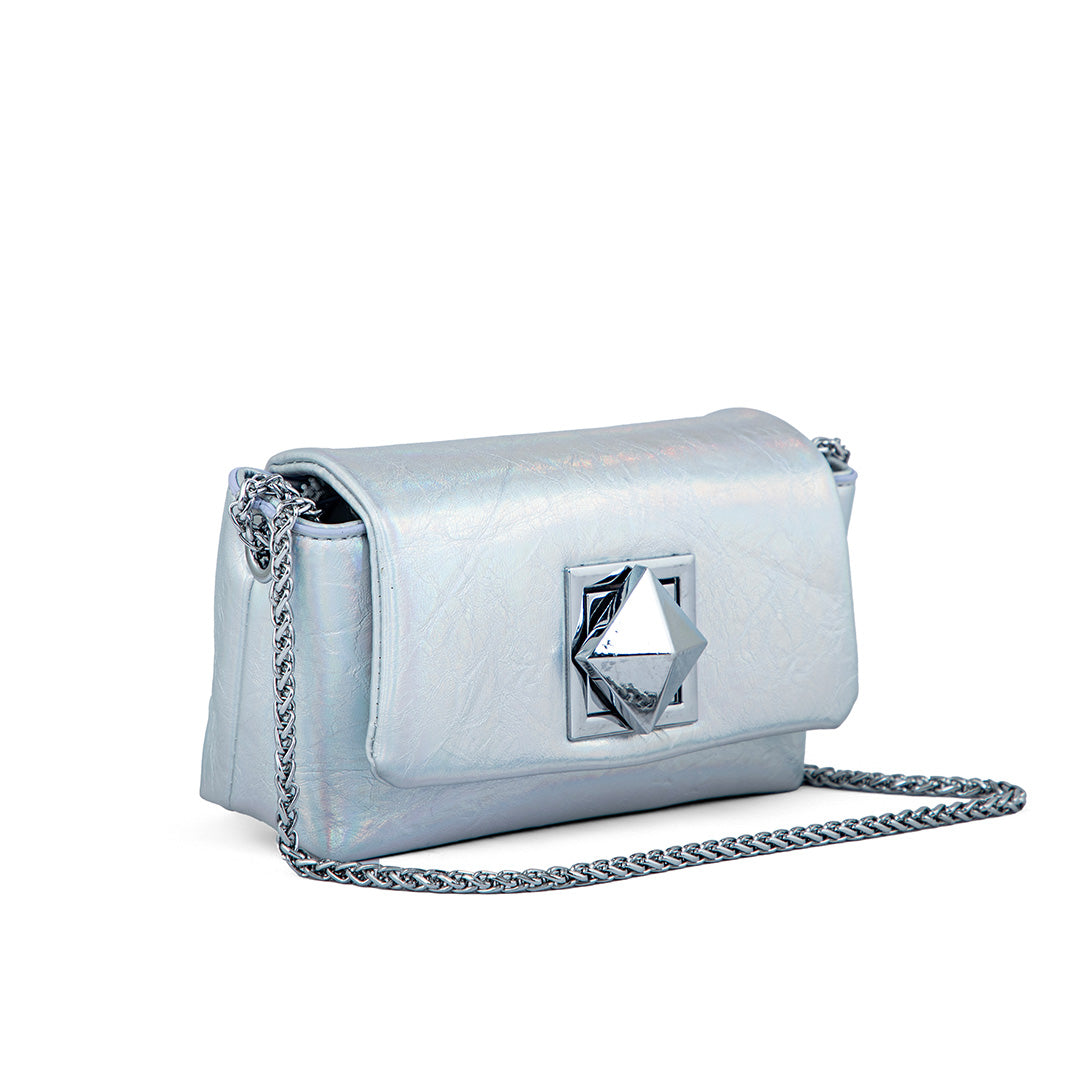 Grey Formal Clutch P24115