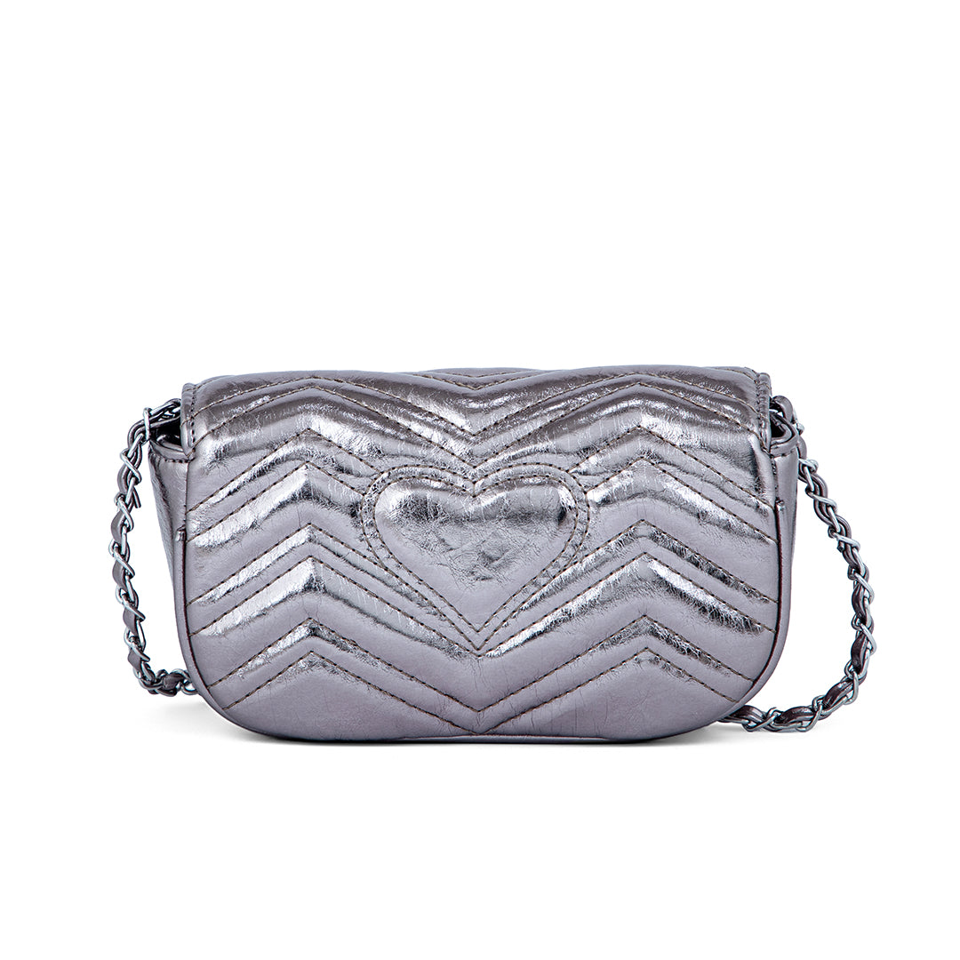 Grey Formal Clutch P24119