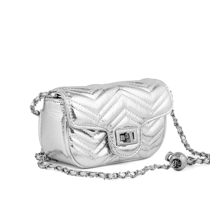 Silver Formal Clutch P24119