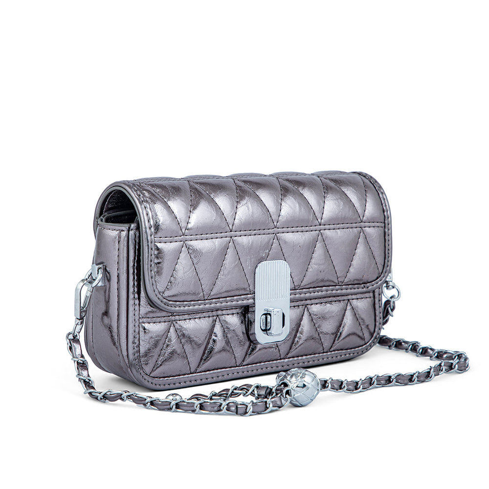 Grey Formal Clutch P24121