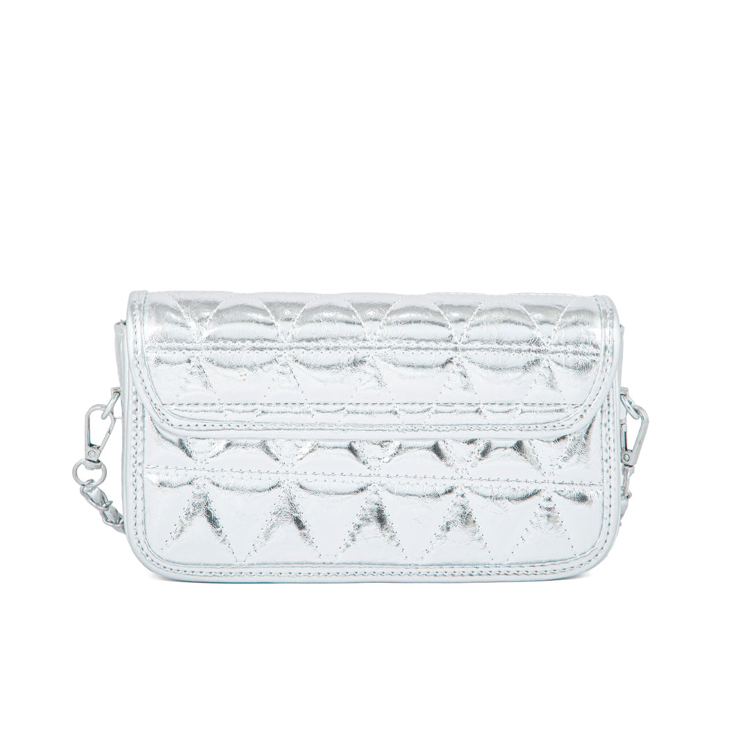 Silver Formal Clutch P24121
