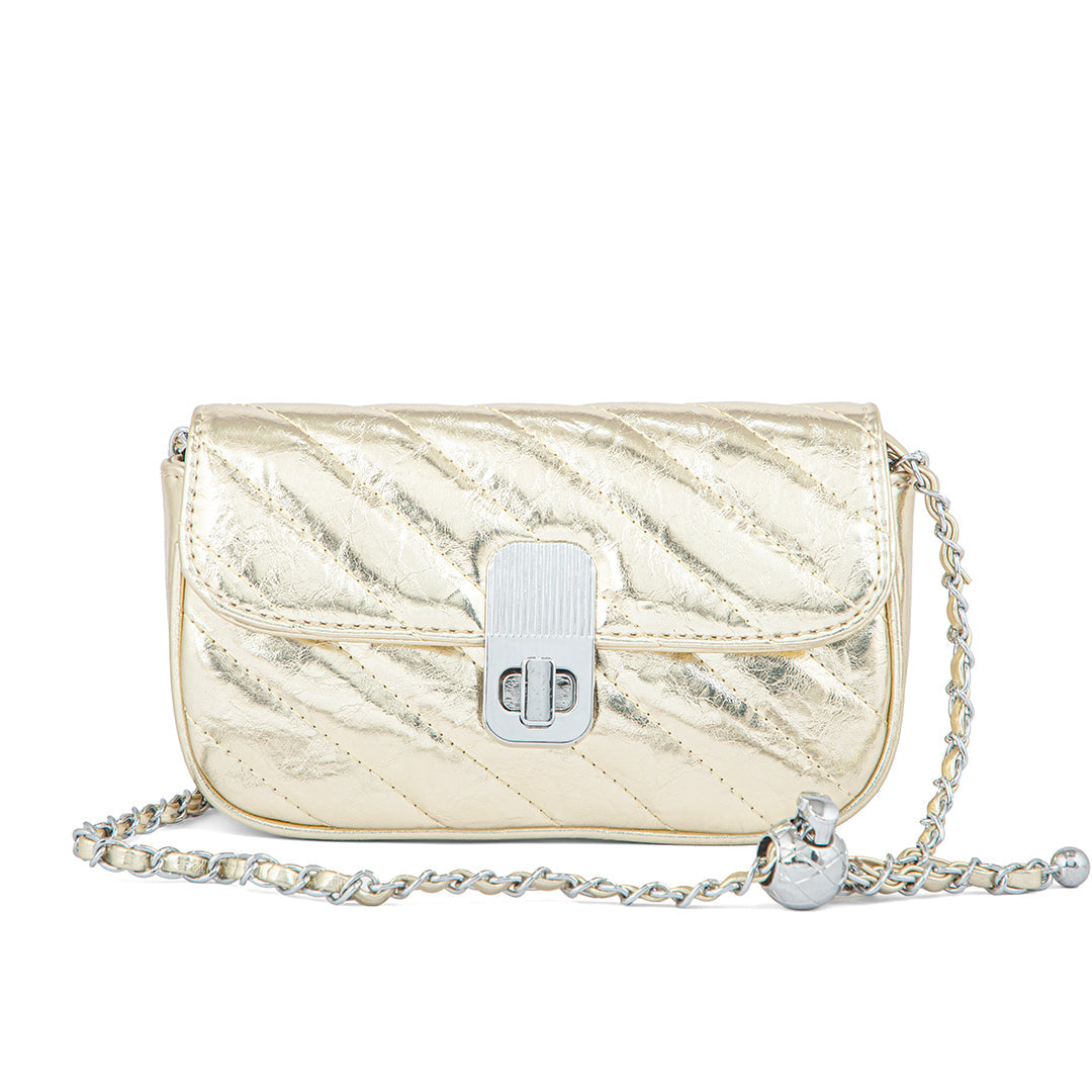 Golden Formal Clutch P24123