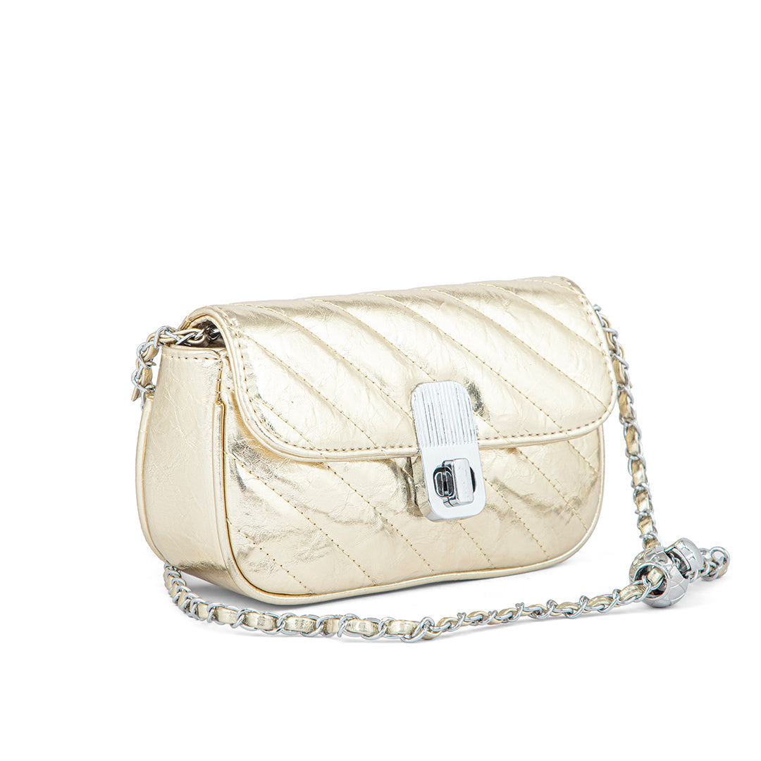 Golden Formal Clutch P24123