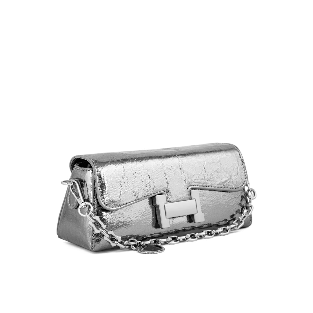 Grey Formal Clutch P24126