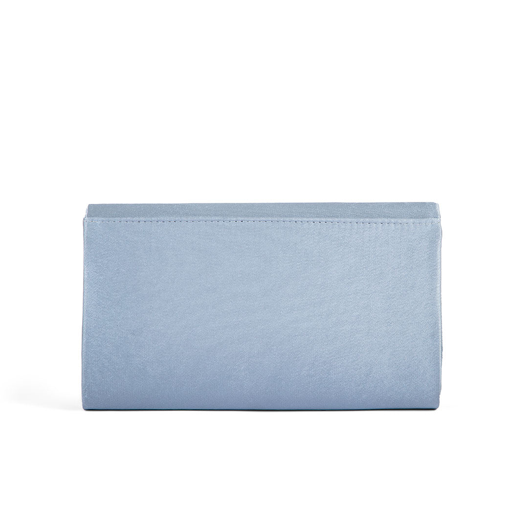 Silver Fancy Clutch P24149