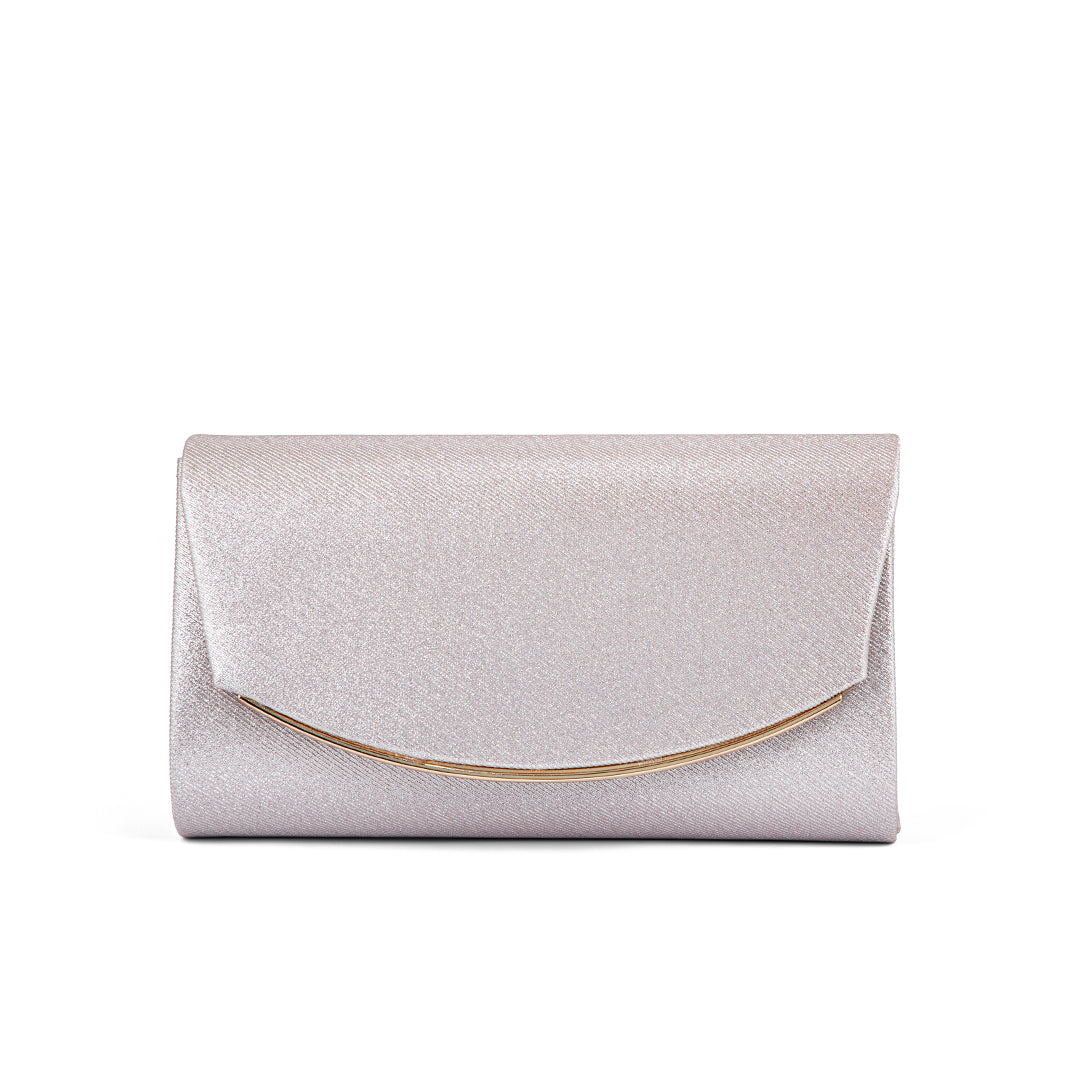 Beige Fancy Clutch P24163