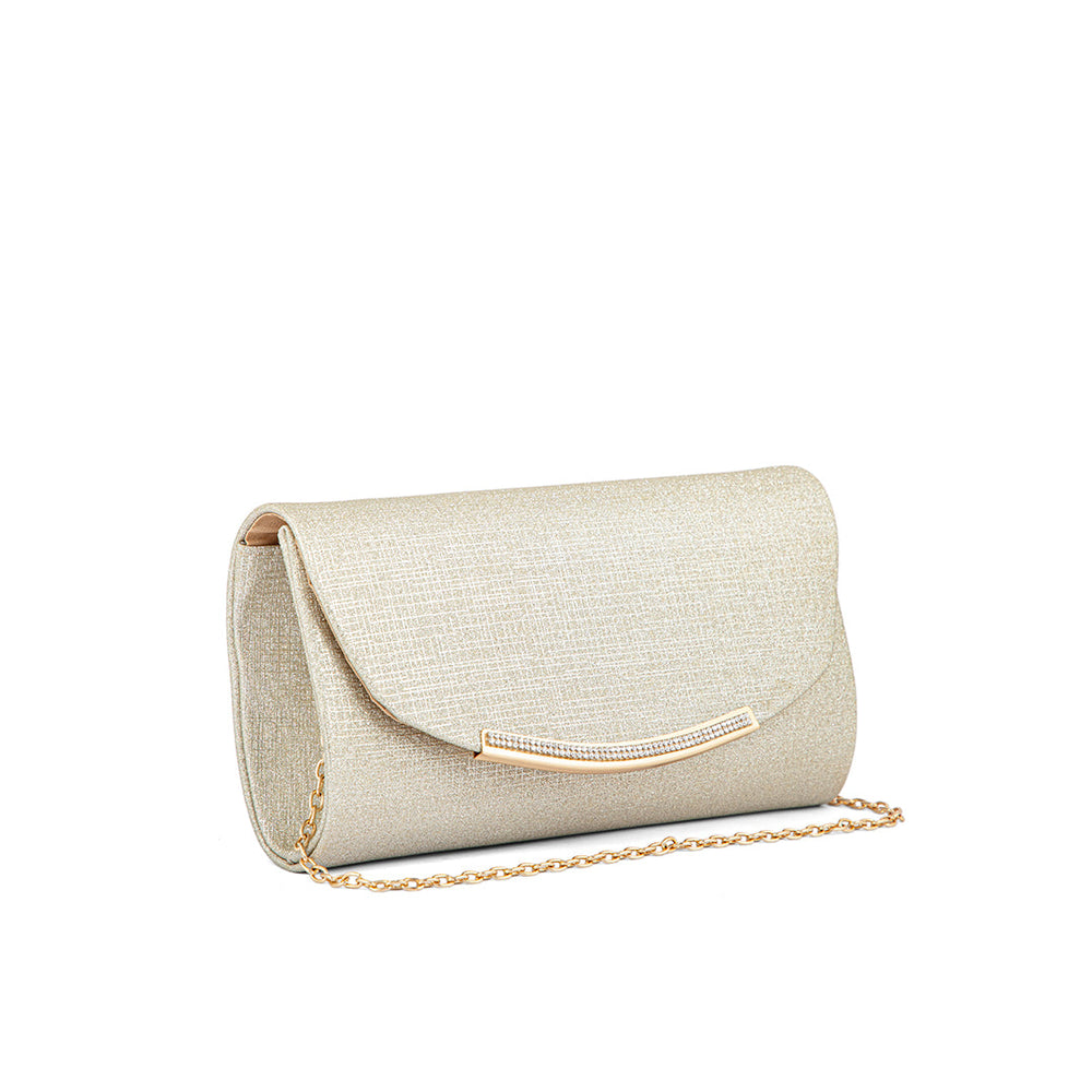 Golden Fancy Clutch P24173