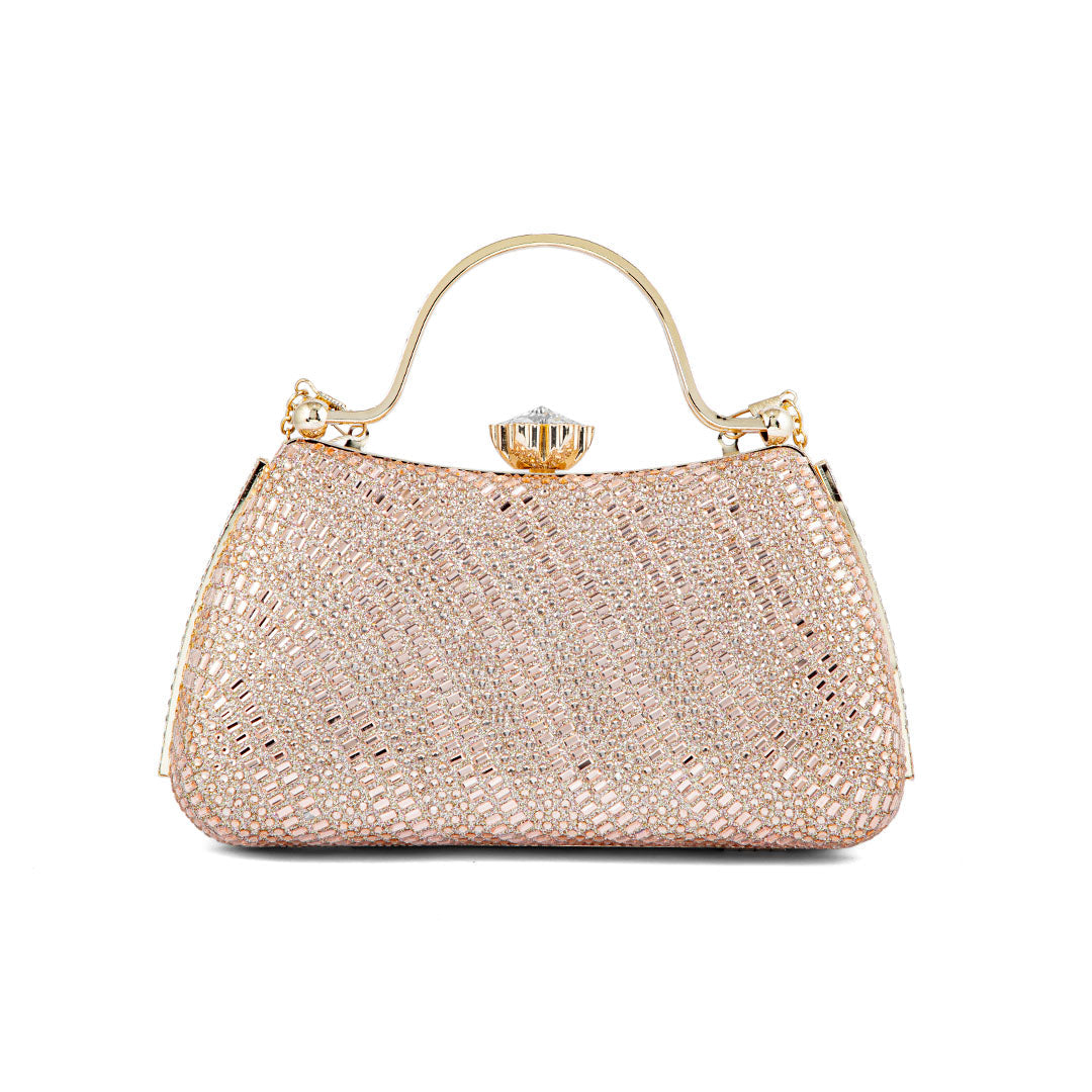 Champagne Fancy Clutch P24186