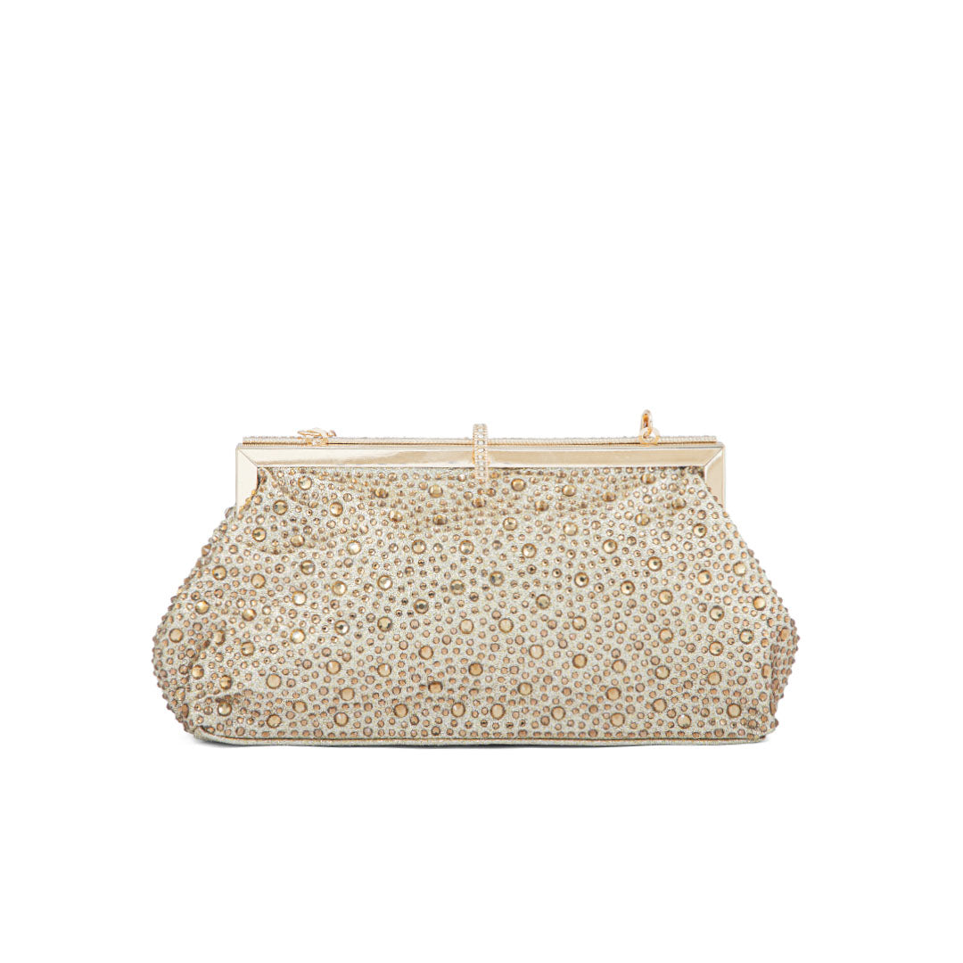 Golden Fancy Clutch P24195
