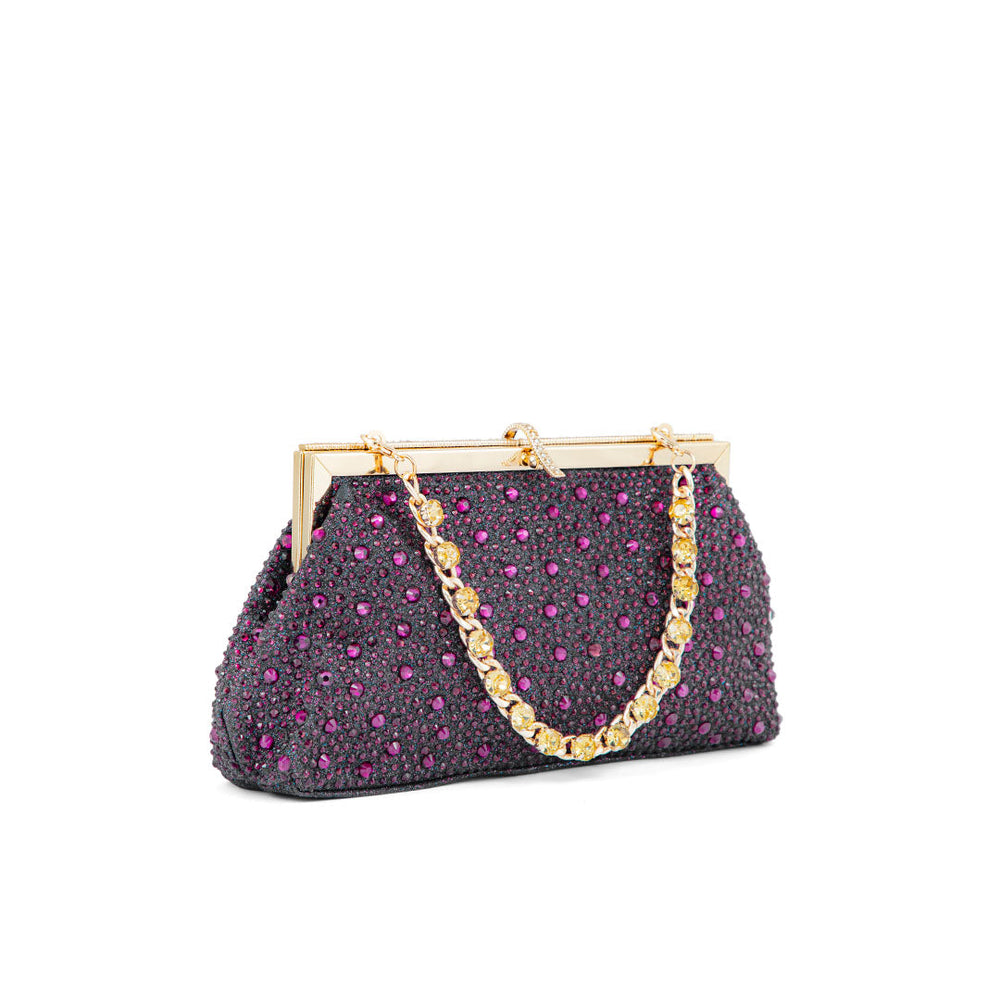 PurPle Fancy Clutch P24195