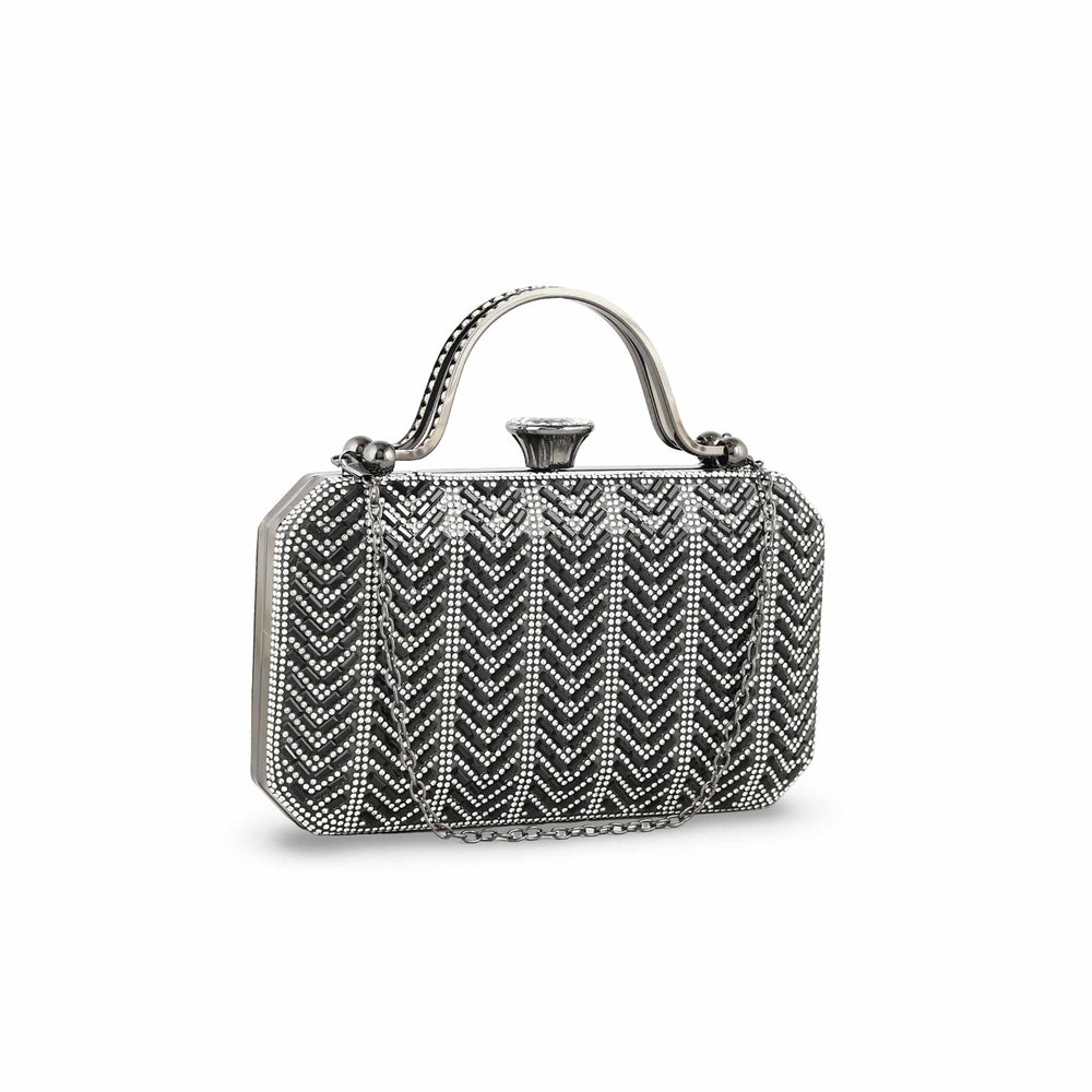 Black Bridal Clutch p24258