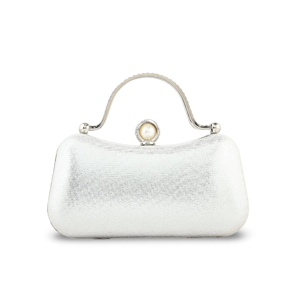 Silver Bridal Clutch p24263