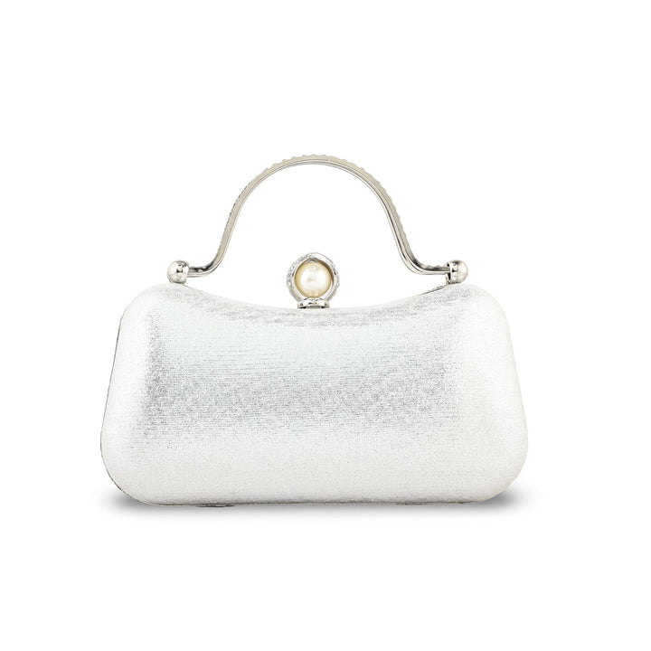 Silver Bridal Clutch p24263