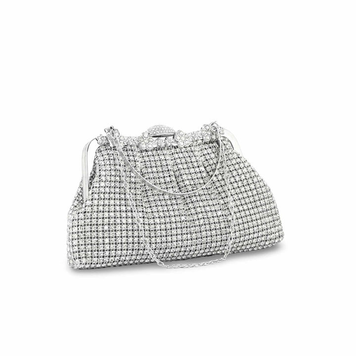 Silver Bridal Clutch p24269