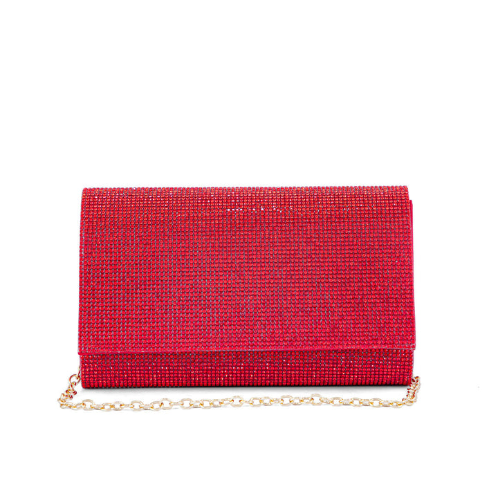 Red Fancy Clutch P24327