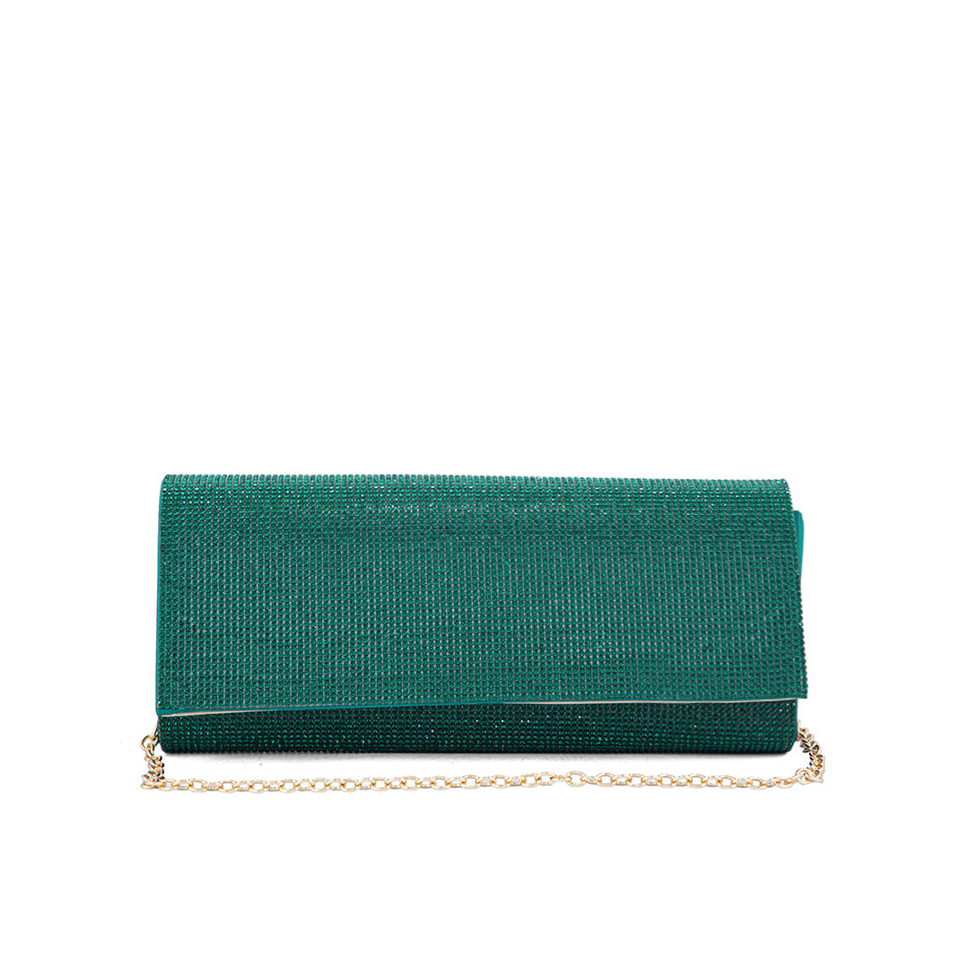 Green Fancy Clutch P24328