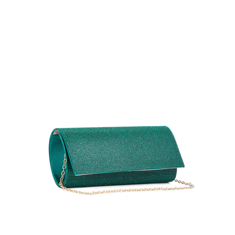 Green Fancy Clutch P24328