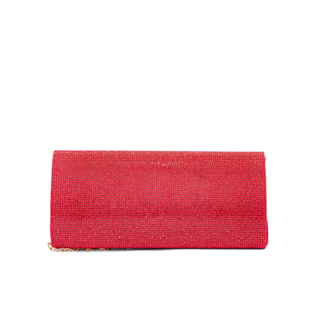 Red Fancy Clutch P24328