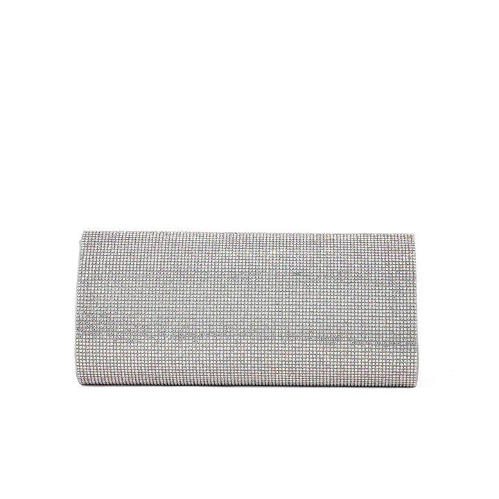 AB Silver Fancy Clutch P24328