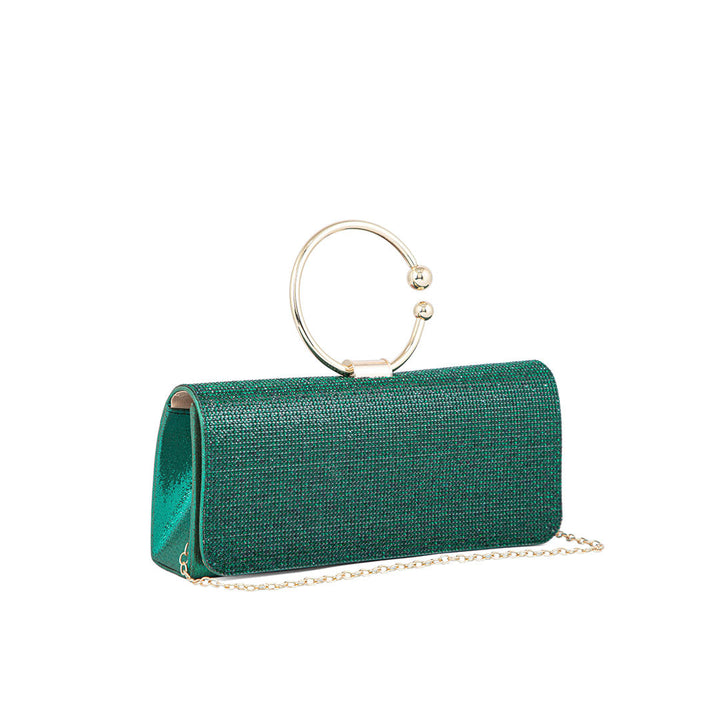 Green Fancy Shoulder Bag P24329