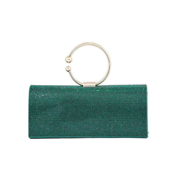 Green Fancy Shoulder Bag P24329