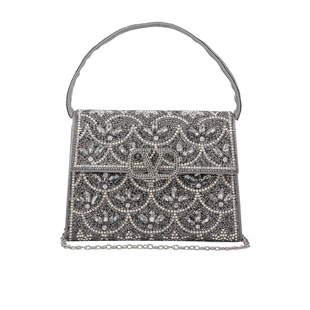 Grey Fancy Shoulder Bag P24333