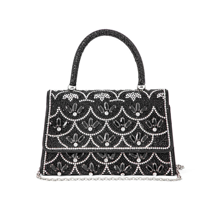 Black Fancy Shoulder Bag P24334