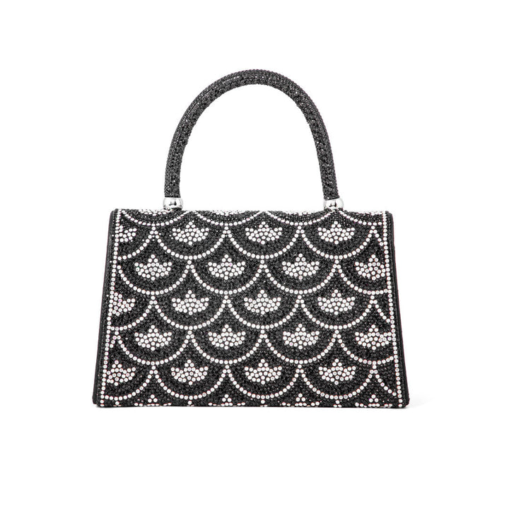 Black Fancy Shoulder Bag P24334