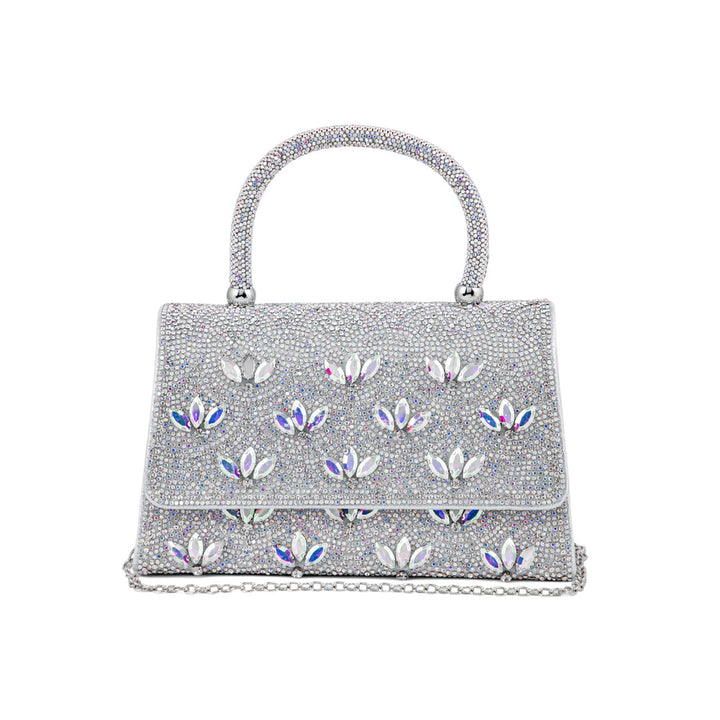 AB Silver Fancy Shoulder Bag P24334