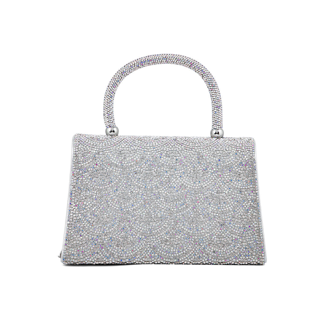 AB Silver Fancy Shoulder Bag P24334