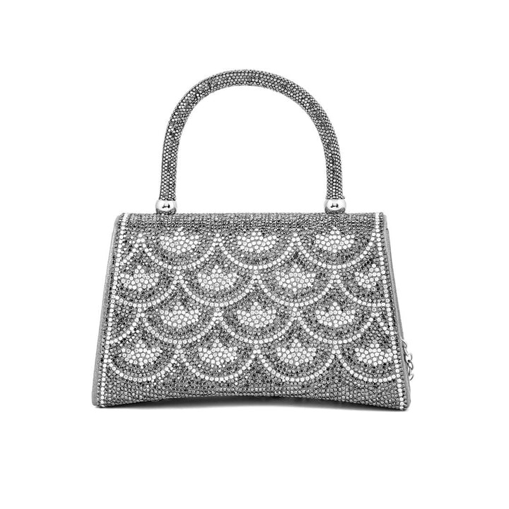 Grey Fancy Shoulder Bag P24335