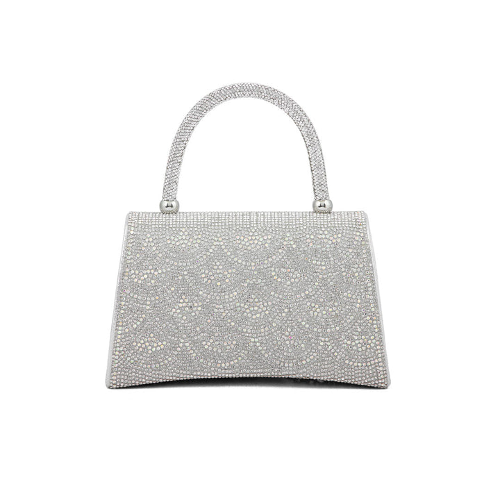 Silver Fancy Shoulder Bag P24335