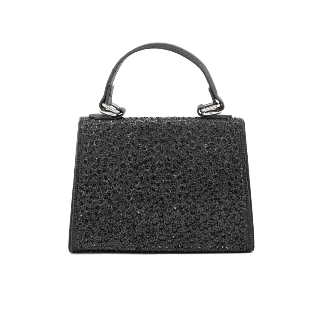 Black Fancy Shoulder Bag P24336