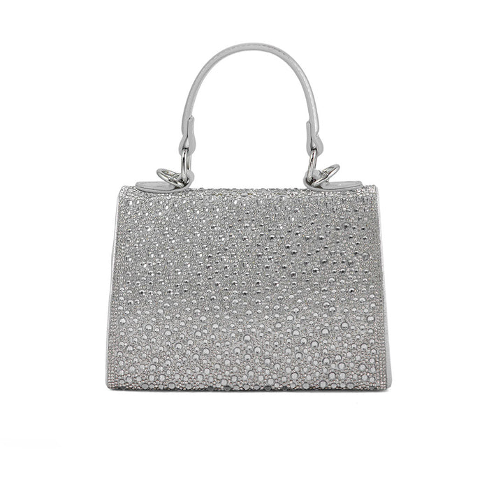 Silver Fancy Shoulder Bag P24336