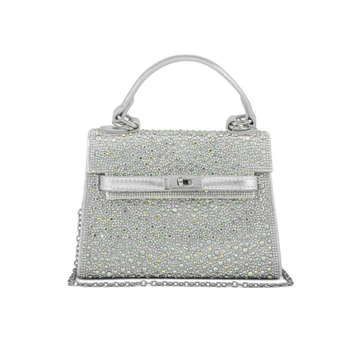 AB Silver Fancy Shoulder Bag P24336