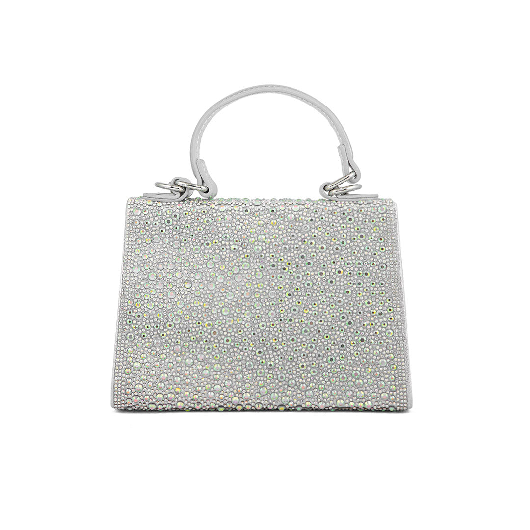 AB Silver Fancy Shoulder Bag P24336