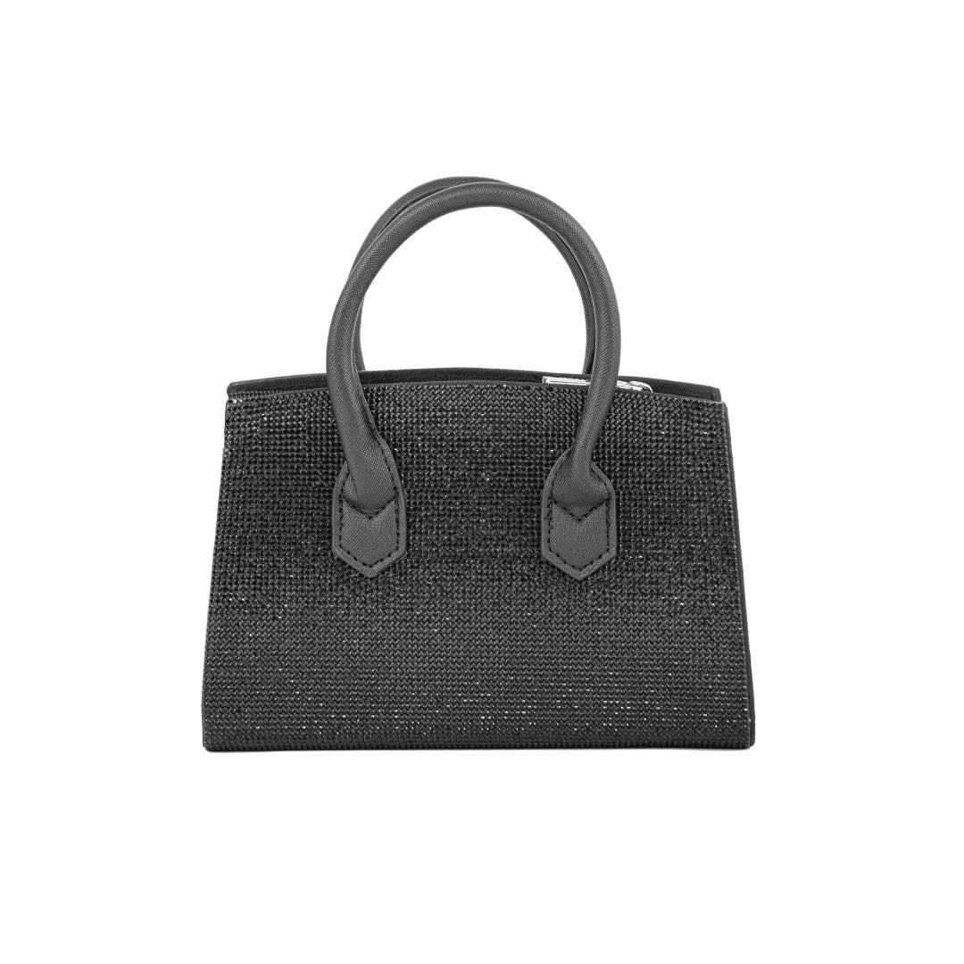 Black Fancy Shoulder Bag P24337