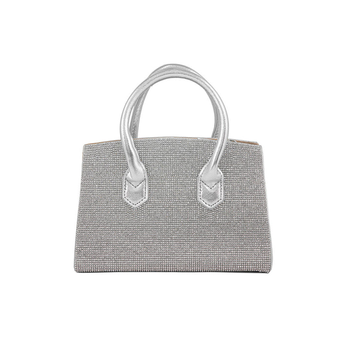 Silver Fancy Shoulder Bag P24337