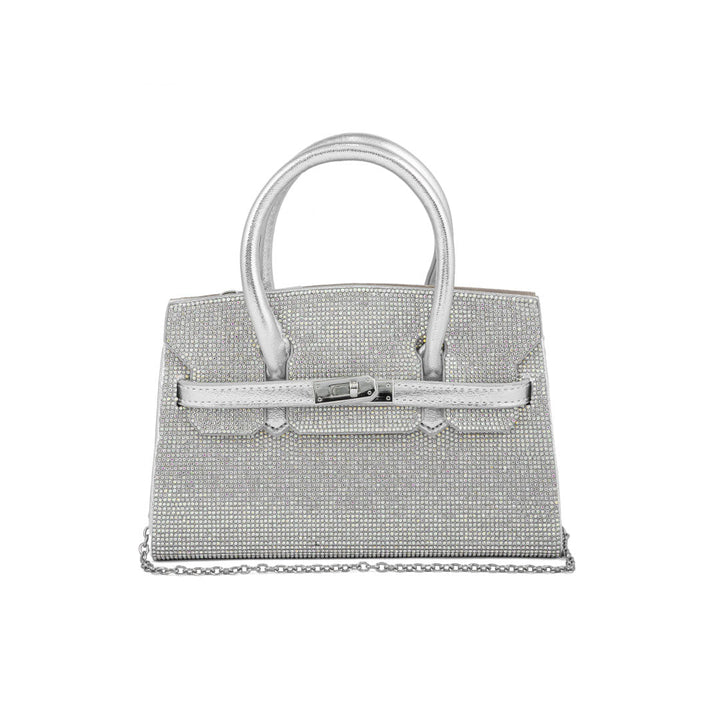 AB Silver Fancy Shoulder Bag P24337