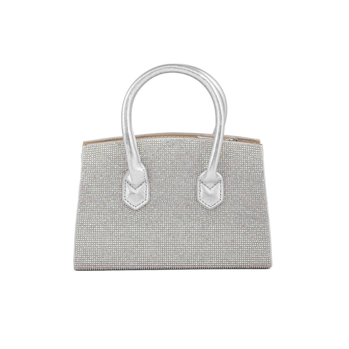 AB Silver Fancy Shoulder Bag P24337