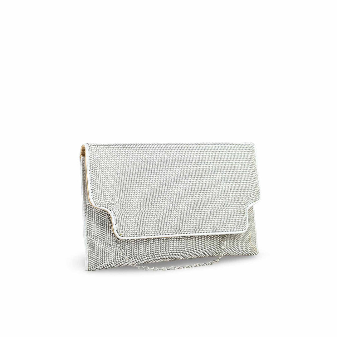 Silver Bridal Clutch P24351
