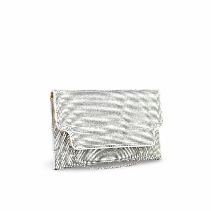 Silver Bridal Clutch P24351