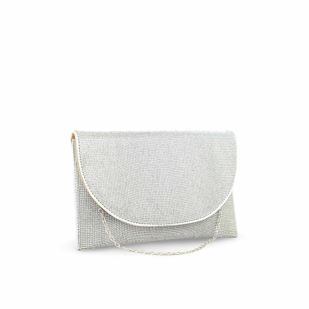 Silver Bridal Clutch P24352