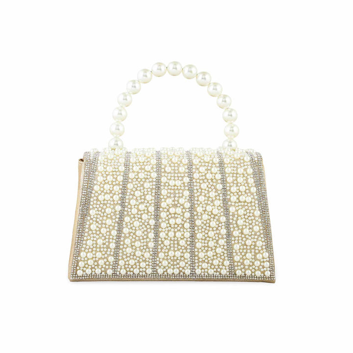 Beige Bridal Clutch P24367